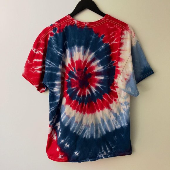 Old Chicago Summer Mini Beer Tour Tie Dye Tee - Picture 4 of 6